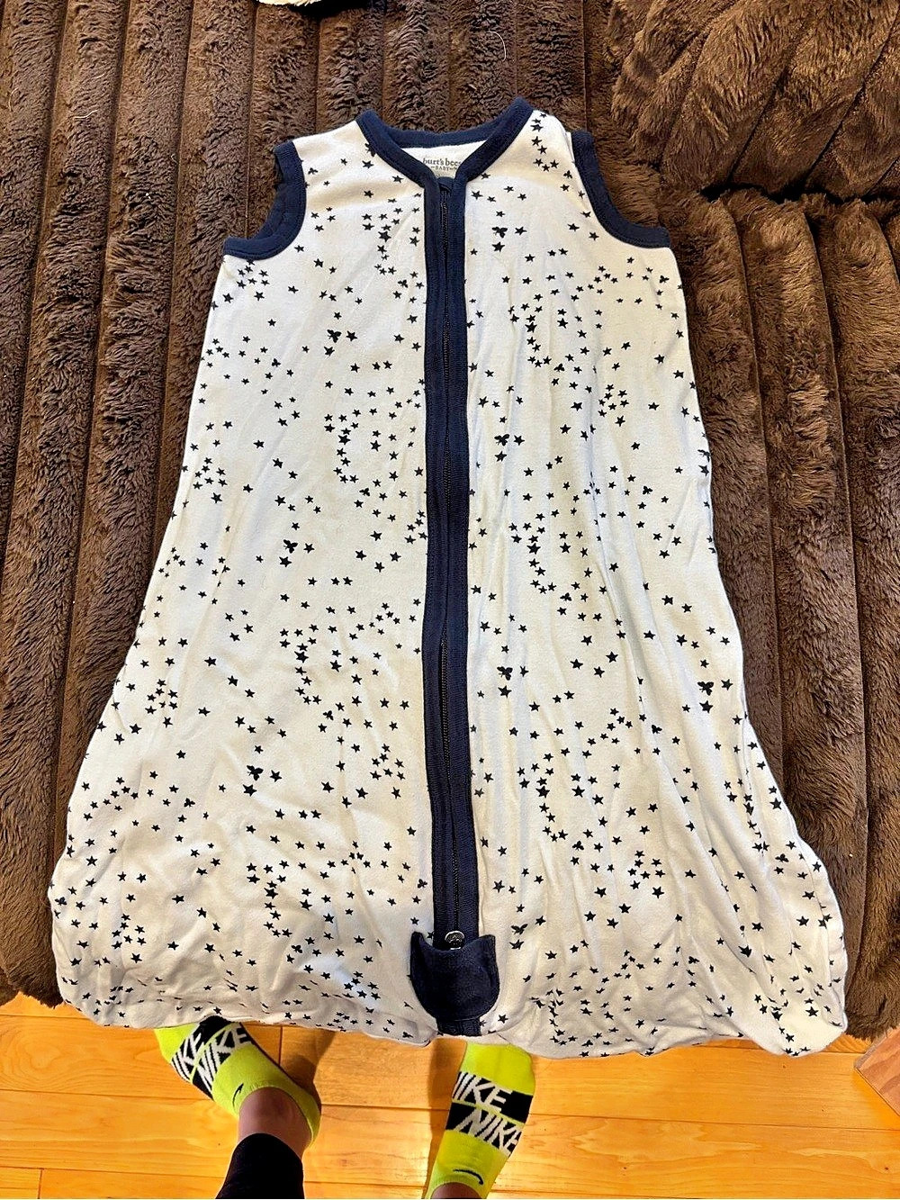 Burt's Bees Baby Bee Keeper Wearable Blanket Footie Medium